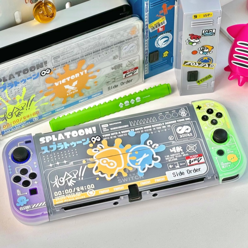 Gaming Console In Tv - Capa Protetora Fina Splatoon 3 para