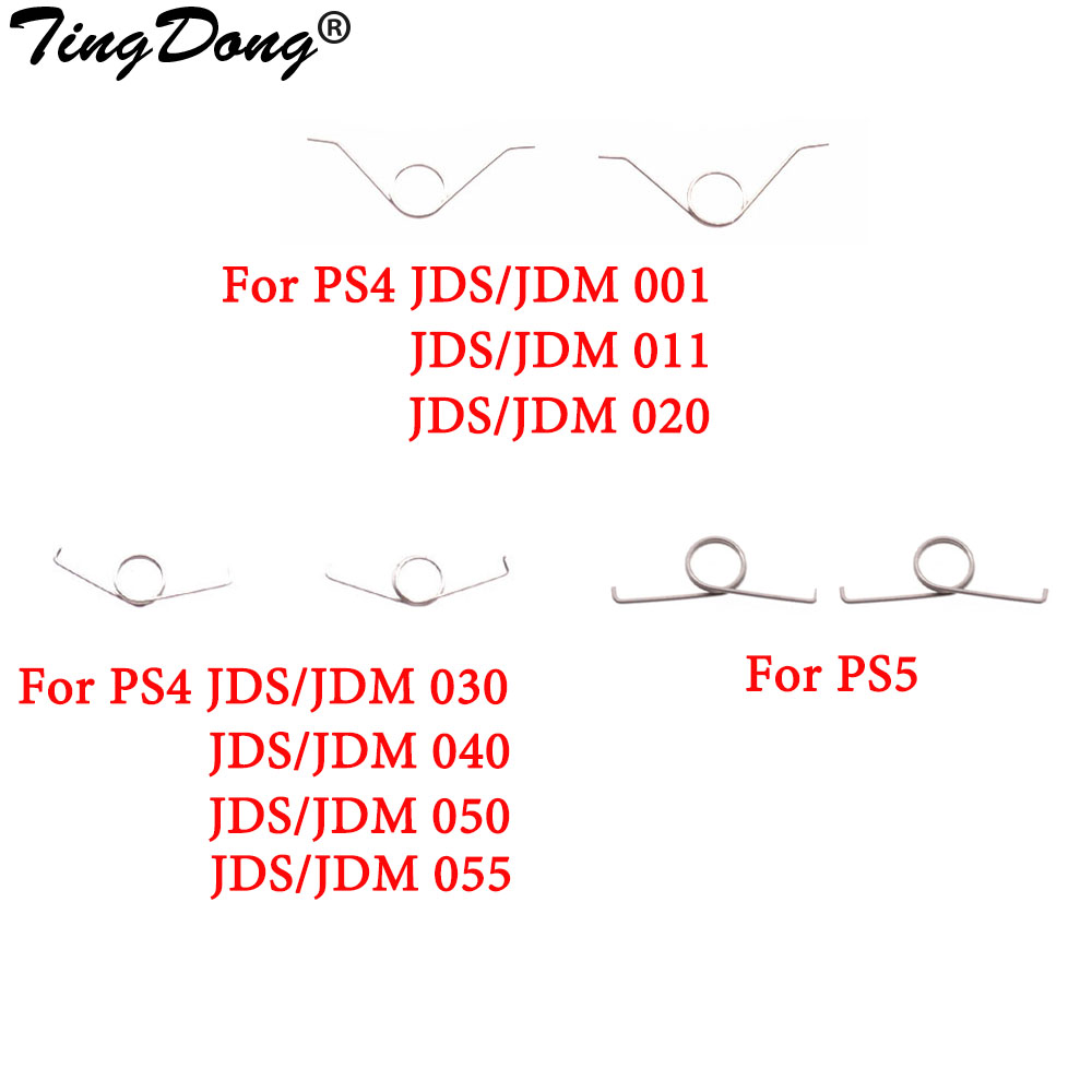 Gaming Console In Tv - Molas do controlador PS4 para PS5,
