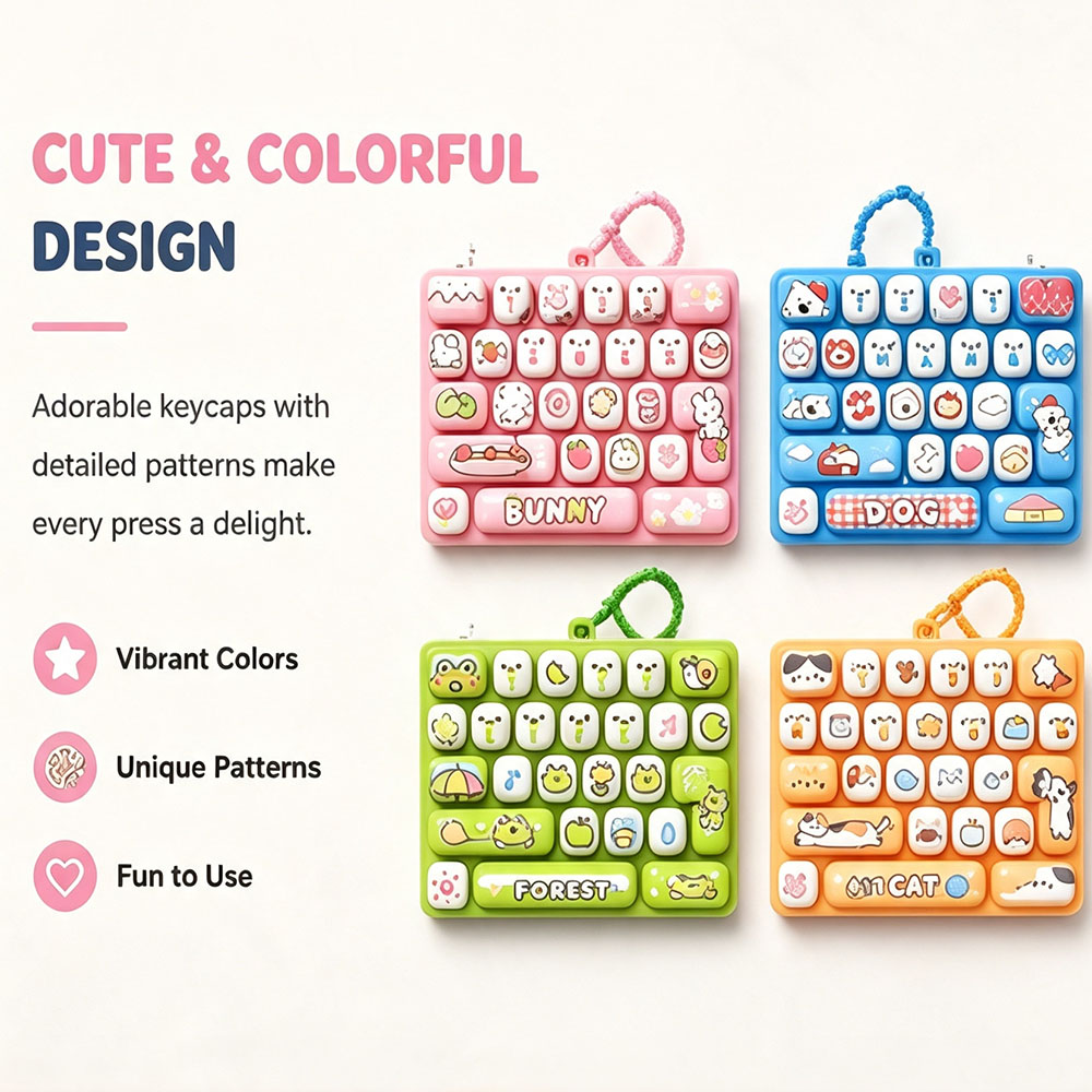 Chaveiro de Teclado Mecânico c - Gaming Console Buttons avaliação e preço