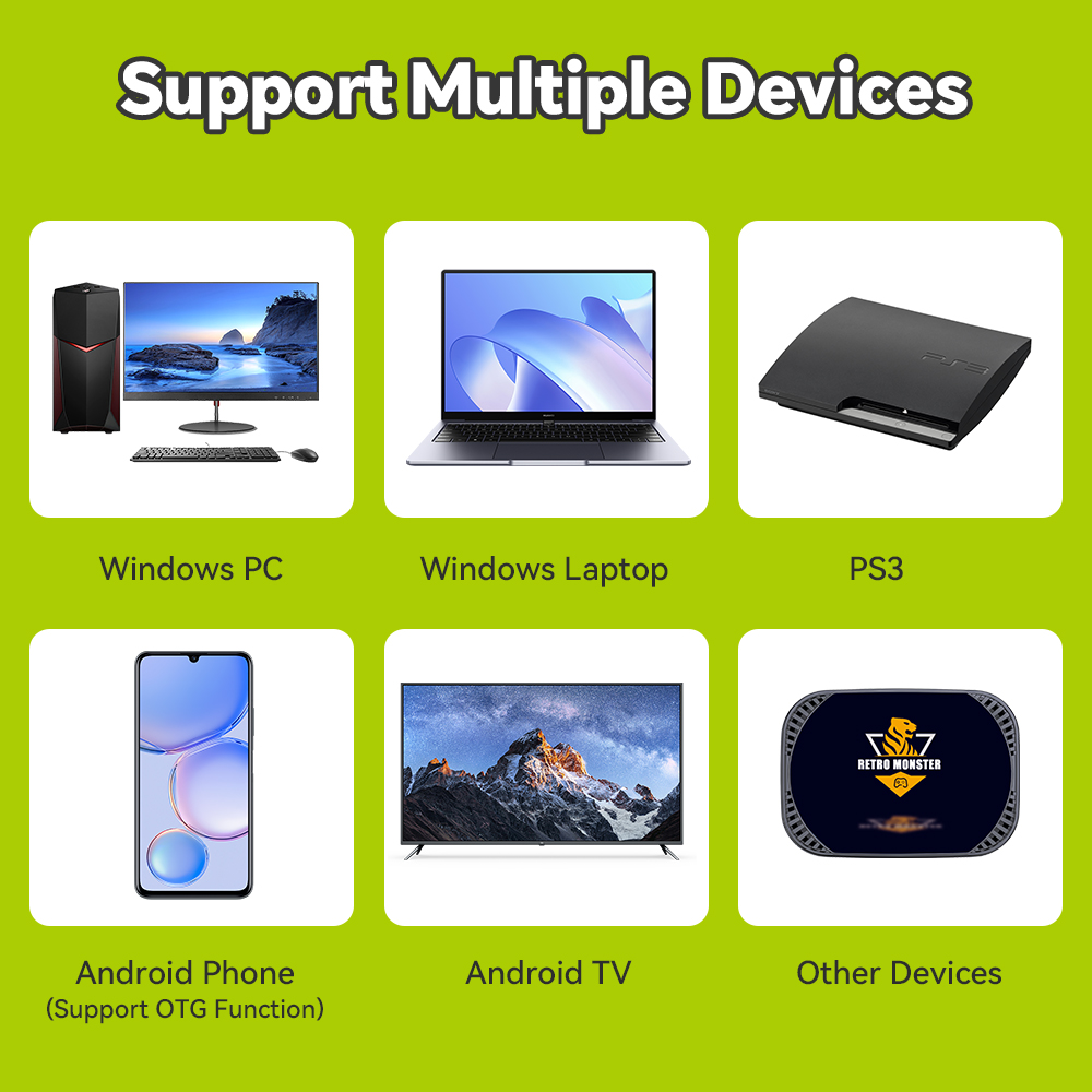 Controlador sem fio 2.4g para  - Gaming Console For Phone avaliação e preço
