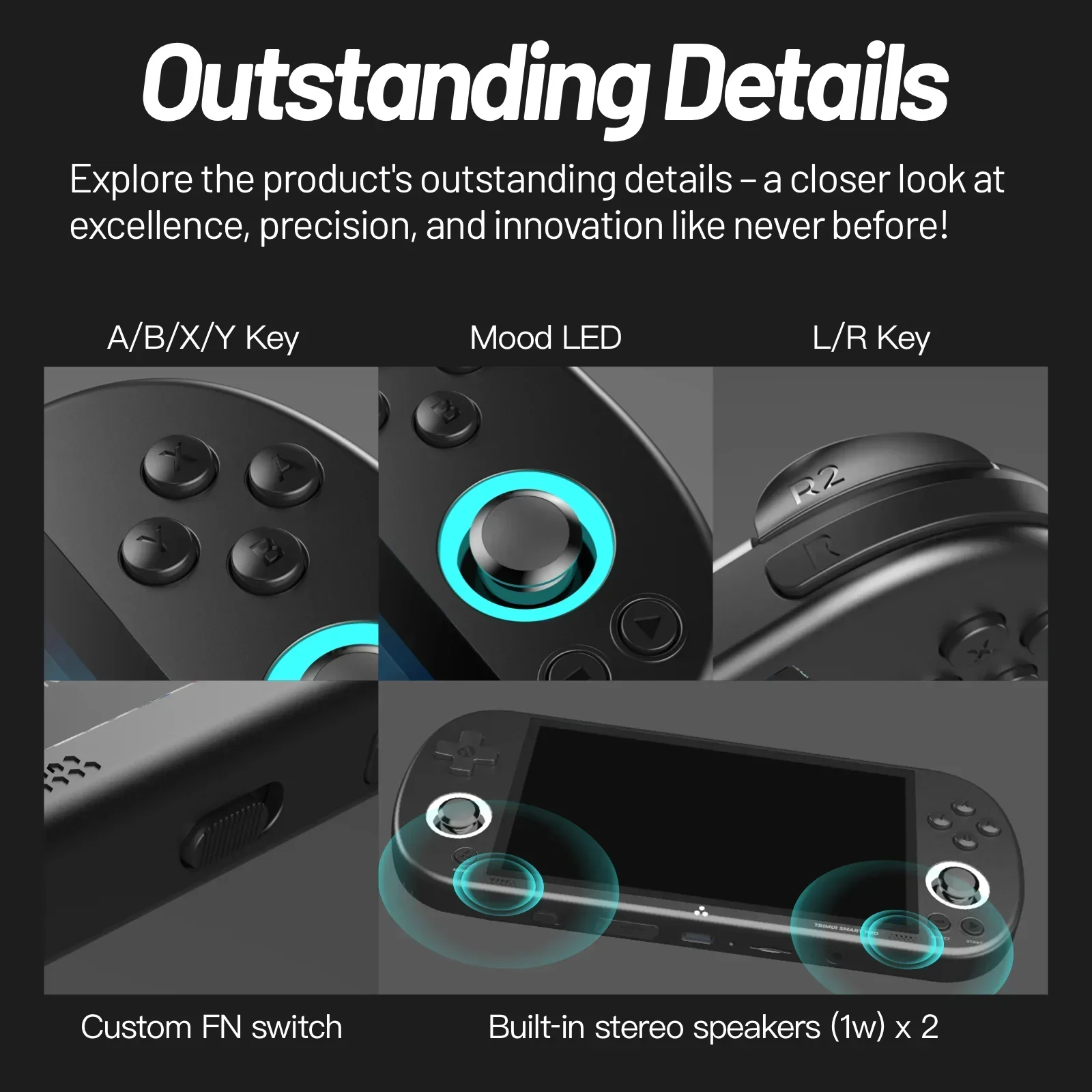 Console de jogos portátil TRIM - Gaming Console Under 5000 avaliação e preço