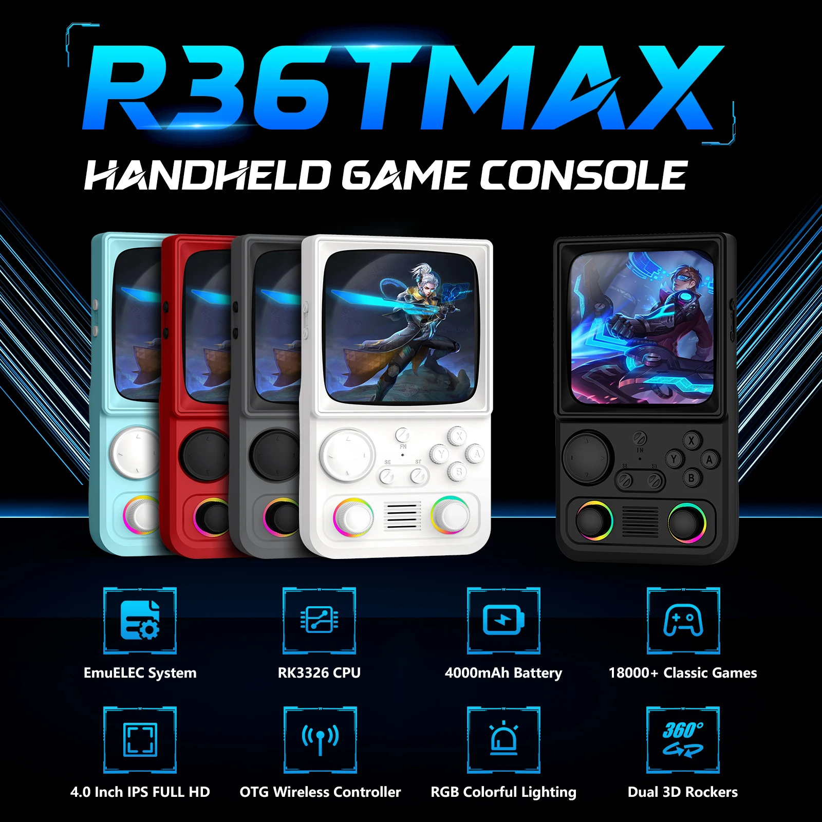 Console de jogos portátil AiSL - Gaming Console Under 5000 avaliação e preço