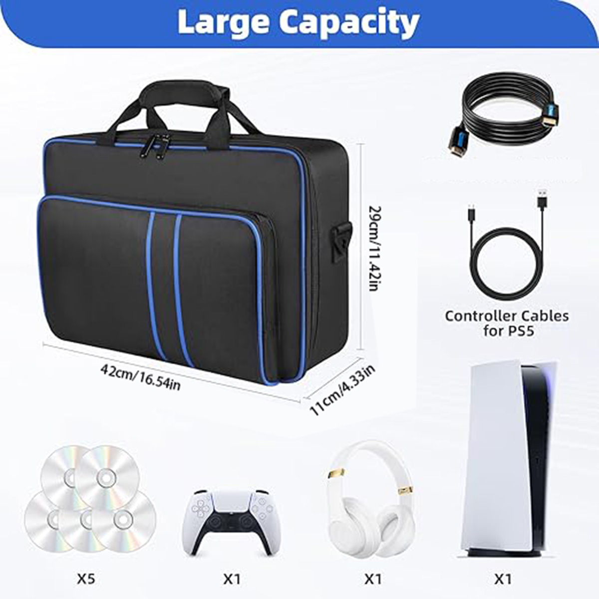 Capa de Proteção para Viagem C - Gaming Console Latest avaliação e preço