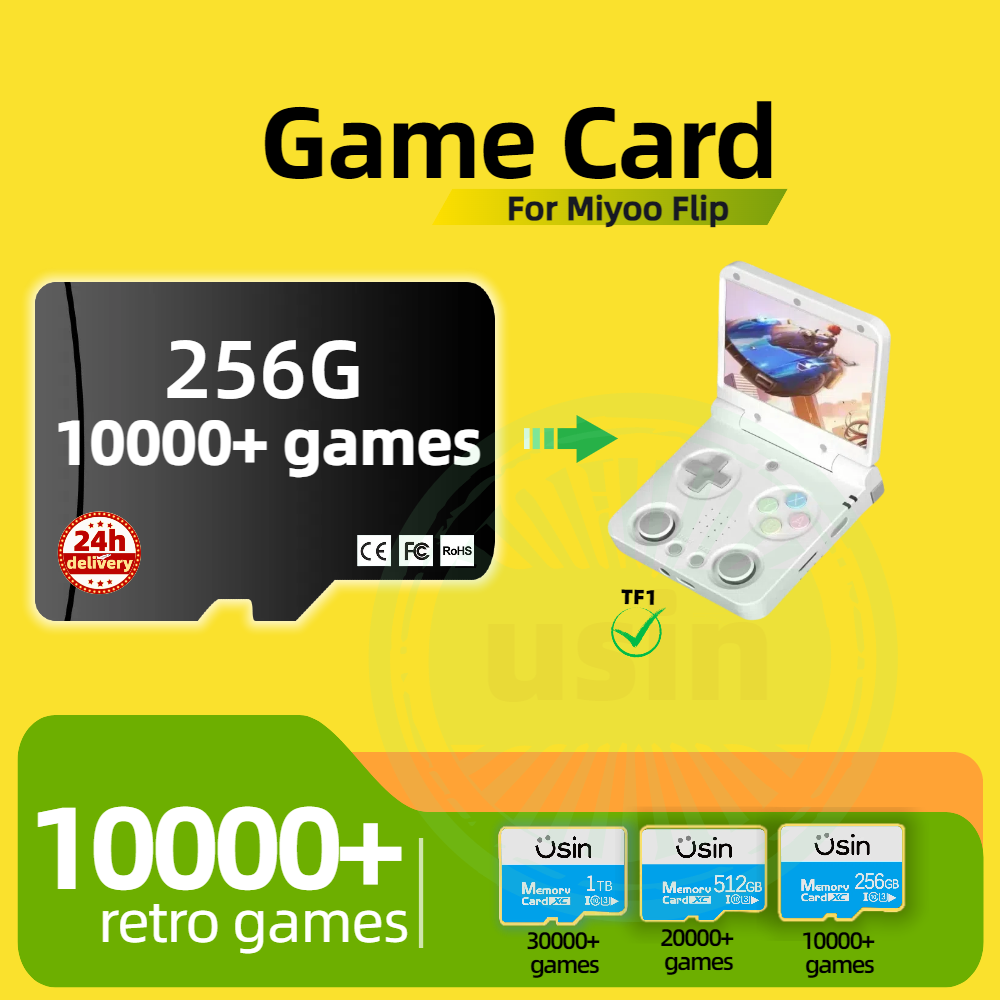 Cartão de jogo para miyoo flip - Gaming Console Latest avaliação e preço